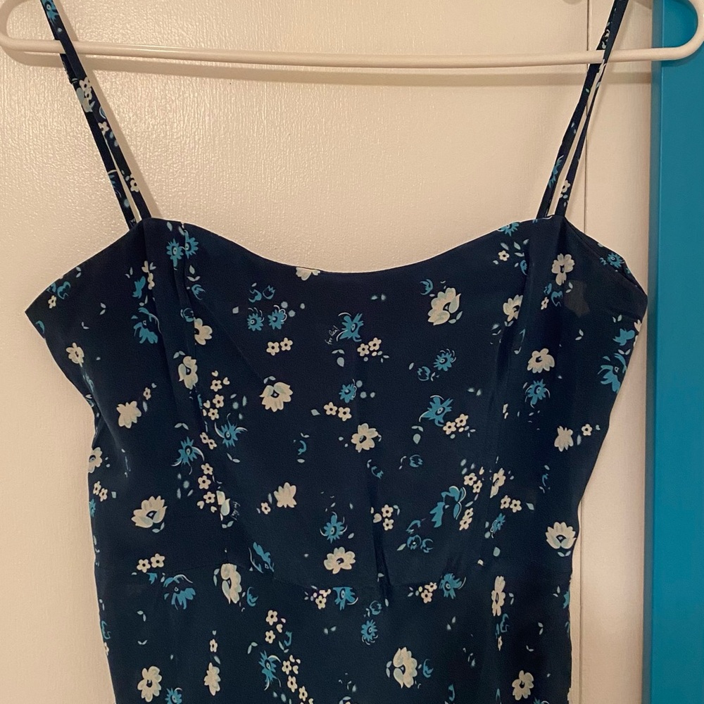Realisation Par Blue Floral Women's Dress
